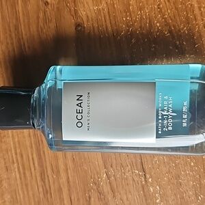 New Bath & Body Works Ocean Men's Collection 2 in 1 Hair & Body Wash for Men